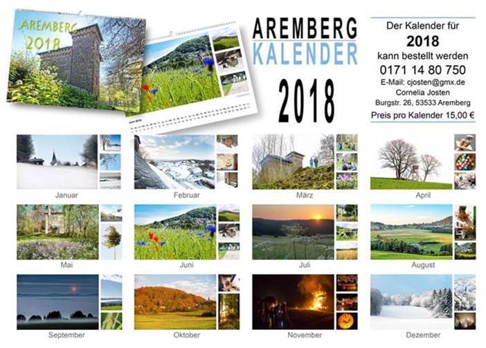 Der neue Fotokalender kann jetzt abgeholt werden.privat