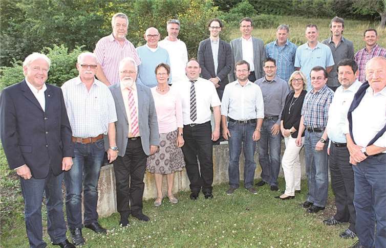 Der neue Gemeinderat. privat