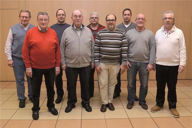 Der neue Gesamtvorstand des Chores.  privat
