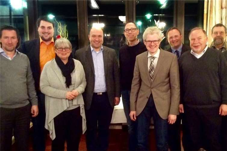 Der neue KPV-Kreisvorstands mit dem neuen Kreisvorsitzenden Ingo Hellwig (vorne 3.v.re.).privat