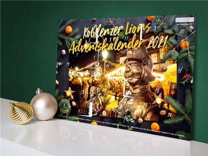 Der neue Koblenzer Lions Adventskalender 2021.Foto: privat