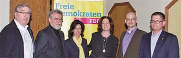 Der neue Kreisvorstand der FDP Mayen-Koblenz.privat