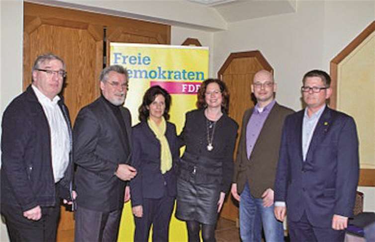 Der neue Kreisvorstand der FDP Mayen-Koblenz.privat