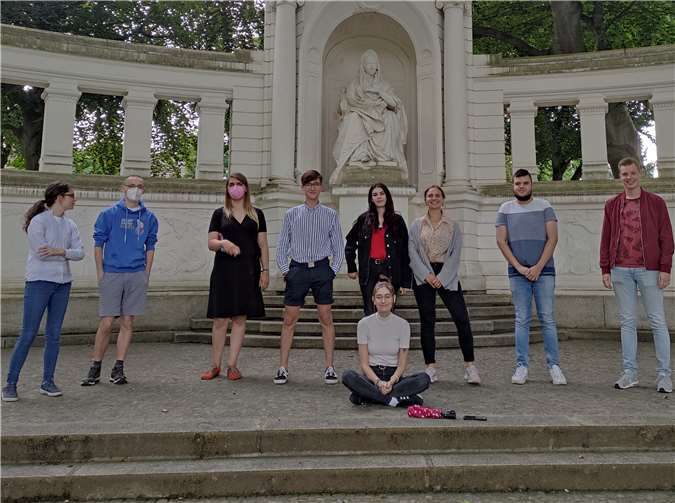 Der neue Kreisvorstand der Grünne Jugend Koblenz-Mittelrhein.Quelle: Bündnis 90/Die Grünen Kreisverband Koblenz