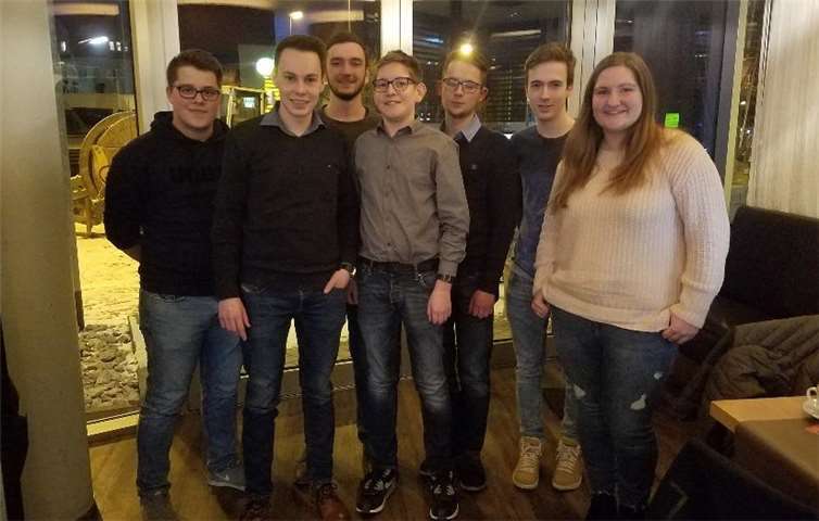 Der neue Kreisvorstand der Schüler-Union Westerwald.privat