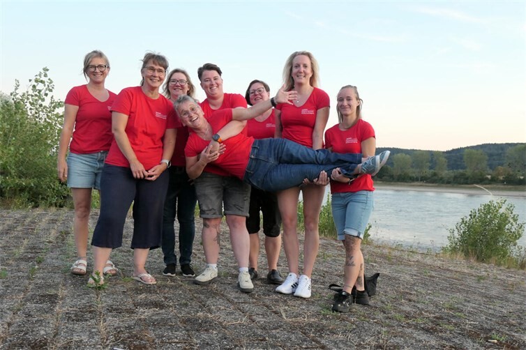 Der neue Möhnenvorstand Leubsdorf