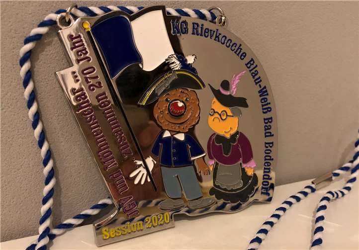 Der neue Orden für die Session 2020.Foto: Petra Kairies