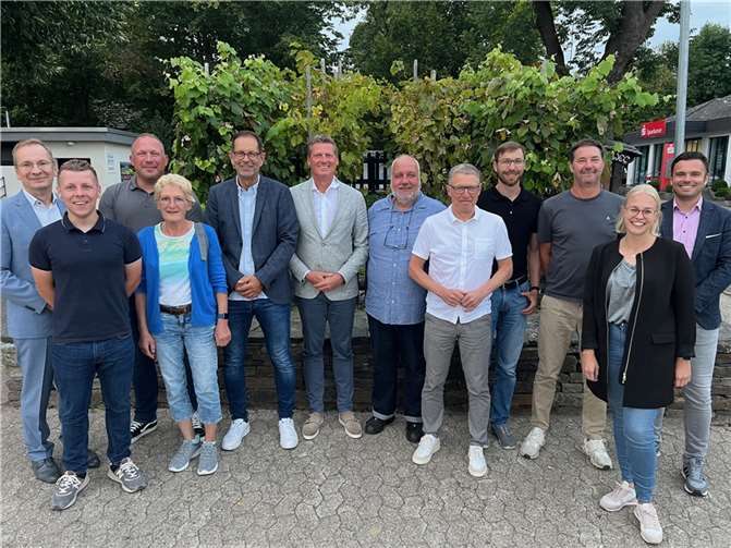 Der neue Ortsbeirat.  Foto: Stadtverwaltung Sinzig