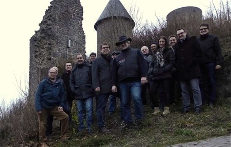 Der neue Pächter der Nürburg stellte Konzeptideen für die zukünftige touristische Vermarktung vor.privat