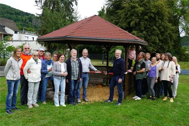 Der neue Pavillon wurde feierlich eingeweiht.  Foto: privat