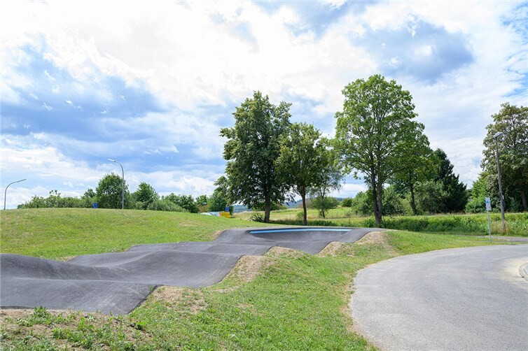 Der neue Pumptrack.