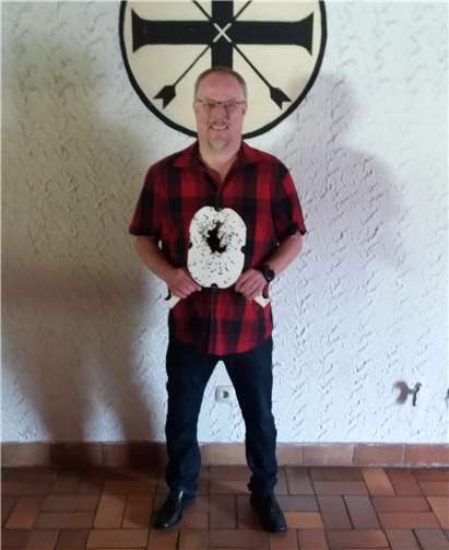 Der neue Schützenkönig Andreas Künster.Foto: privat