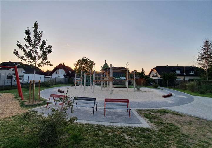 Der neue Spielplatz „Im Maar“. Foto: privat