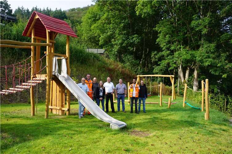 Der neue Spielplatz in Nitztal steht wieder Kindern zur Verfügung.  Foto: Jacqueline Blang/Stadt Mayen