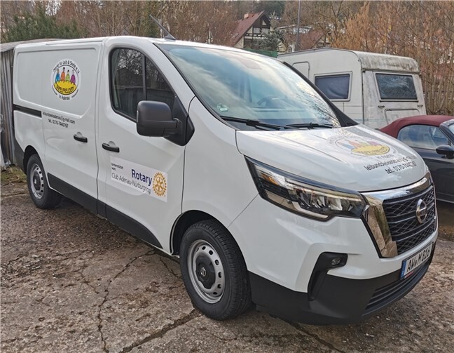 Der neue Transporter für den Verein Markt für Leib und Seele.