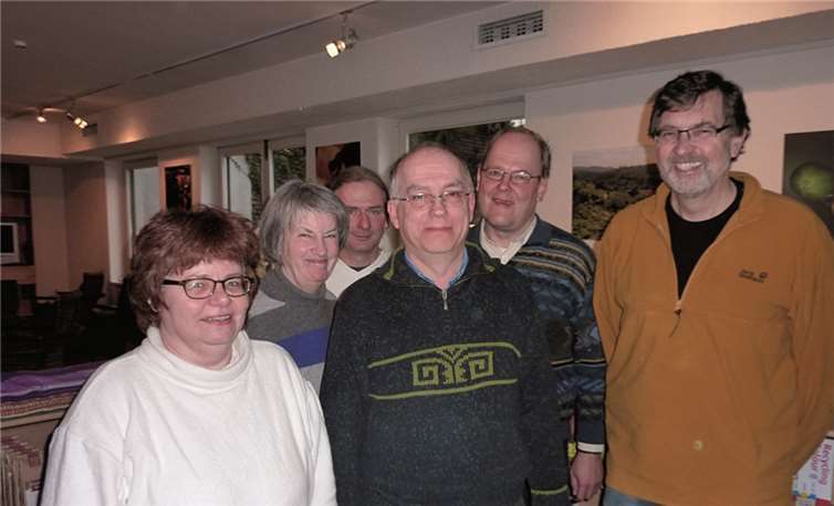 Der neue VCD-Kreisvorstand (v. l.): Wolfgang Groß, Thomas Möbius, Klaus Hoffmann, Siegfried Wohlfahrt, Birgit Cieplik, Mechthild Hegemann. Es fehlt Reiner Bohnet. privat