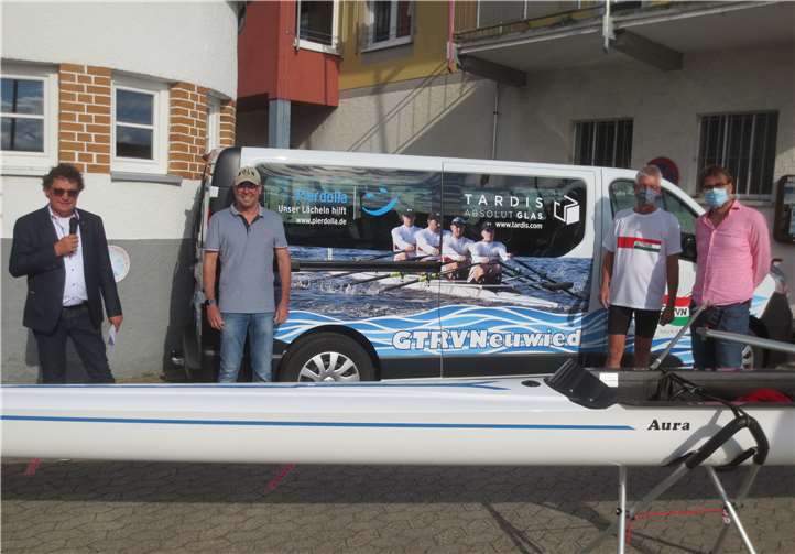 Der neue Vereinsbus wurde in Dienst genommen.