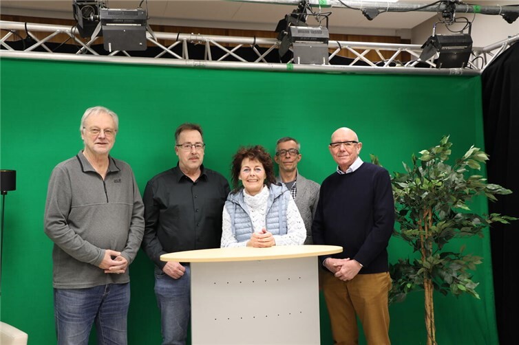 Der neue Vorstand beim Offenen Kanal.  Foto: B. Freisberger