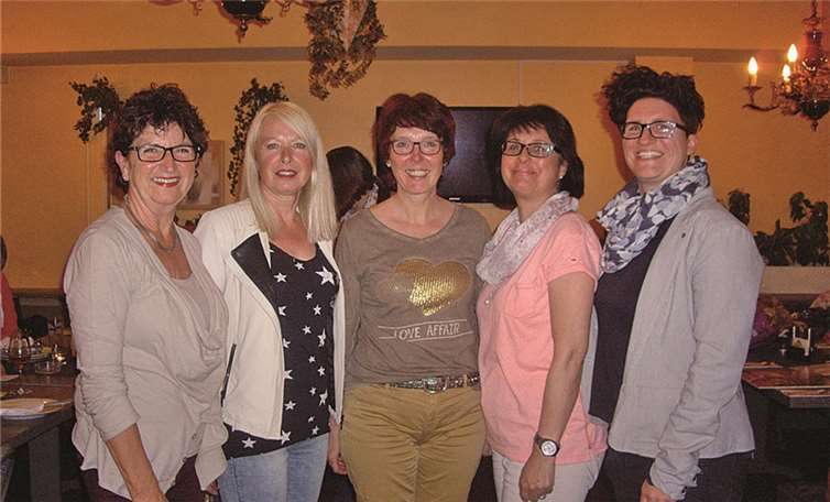 Der neue Vorstand besteht aus Claudia Busch, Kristina Friedsam, Angelika Staroske, Karin Friedsam und Sigrid Scheid.