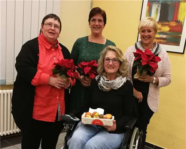 Der neue Vorstand besteht aus: (v.l.) Dagmar Melles, Iris Kiefer, Birgit Ecker, Gabriele Berkler.Foto: kfd Dekanat Koblenz