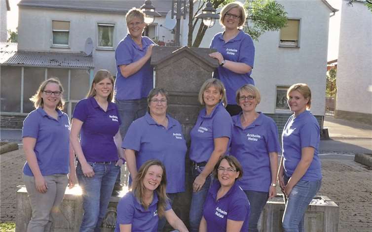 Der neue Vorstand der Arzheimer Möhnen. PSM