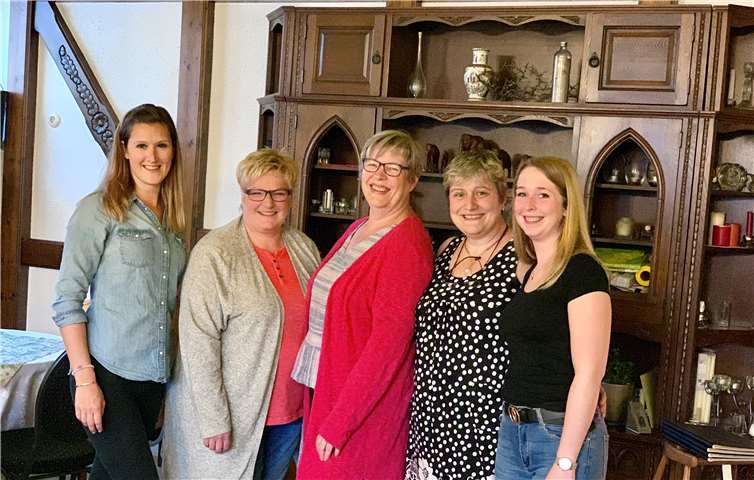 Der neue Vorstand der Bad Bodendorfer Möhnen.Foto: privat