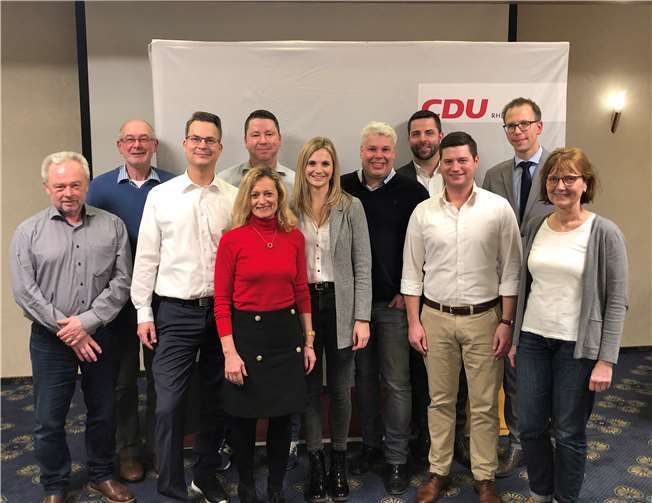 Der neue Vorstand der CDU Dieblich.Quelle: CDU Dieblich