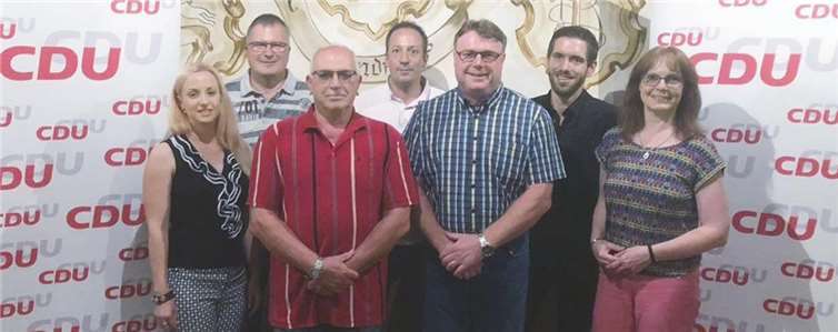 Der neue Vorstand der CDU Oberfell-Alken. Privat