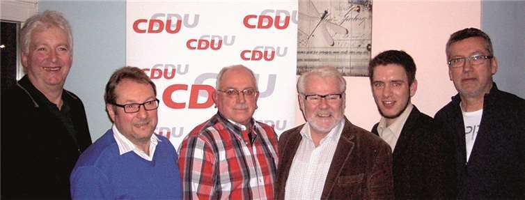 Der neue Vorstand der CDU Oberfell-Alken.privat
