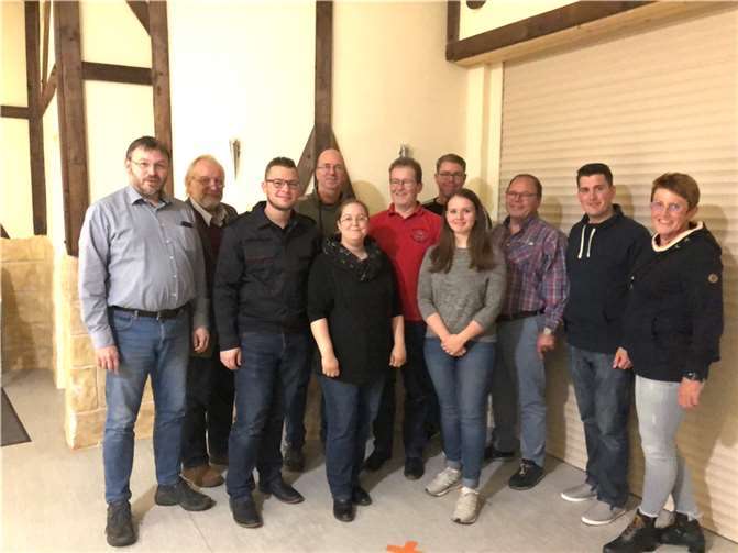 Der neue Vorstand der Ehrengarde.Foto: privat