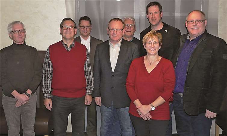 Der neue Vorstand der FWG Maifeld. privat
