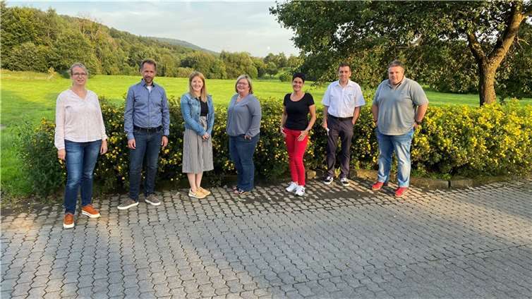 Der neue Vorstand der FWG Melsbach. Foto: privat