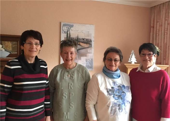 Der neue Vorstand der Frauengemeinschaft Waldorf. Foto: privat