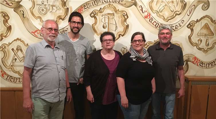 Der neue Vorstand der Freien Wähler Gruppe Oberfell.privat