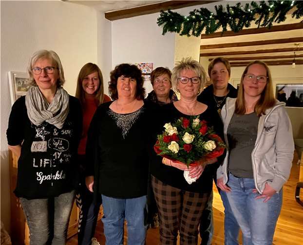 Der neue Vorstand der Gelsdorfer Möhnen: v.l. Antonia Friedrich, Daniela Wolff, Maria-Theresia Göldner, Elisabeth Weber, Gertrud Dahlhausen, Monika Schönenberg, Melanie Saffrig.Foto: privat