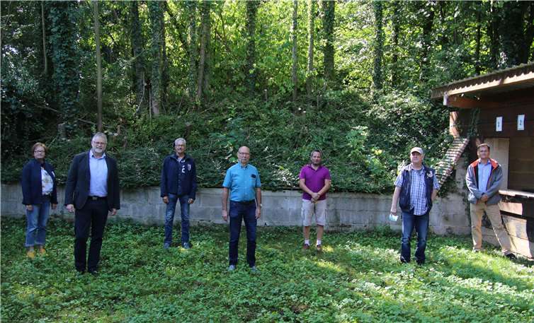 Der neue Vorstand der Grafschafter Sportschützen. Fotos: privat