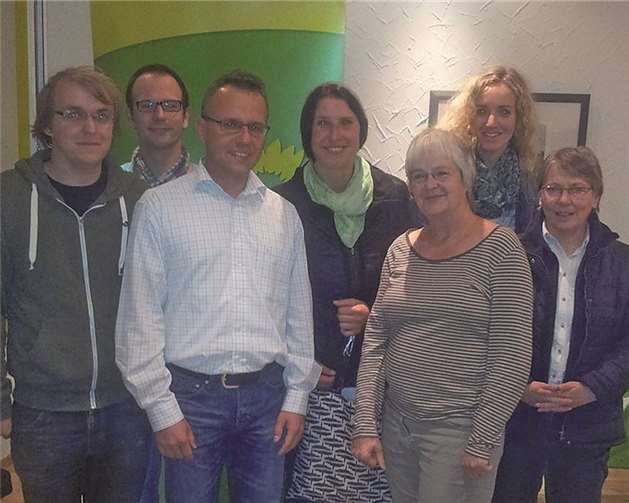 Der neue Vorstand der Grünen des Kreisverbands Koblenz.privat