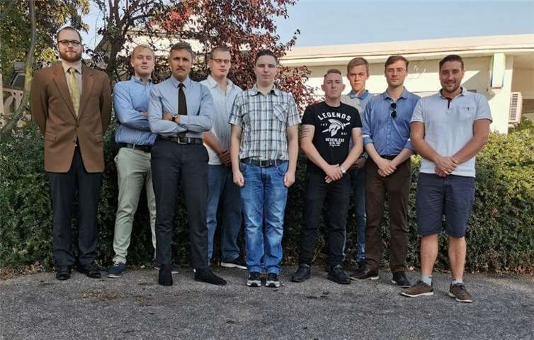 Der neue Vorstand der Jung Alternative Mittelrhein-Westerwald. Foto: privat