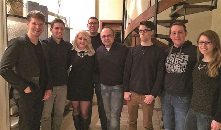 Der neue Vorstand der Jungen Union Koblenz. privat