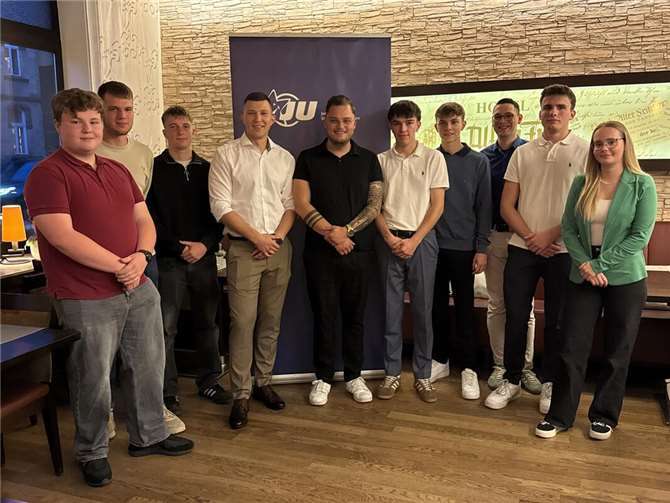 Der neue Vorstand der Jungen Union Mayen.  Foto: privat