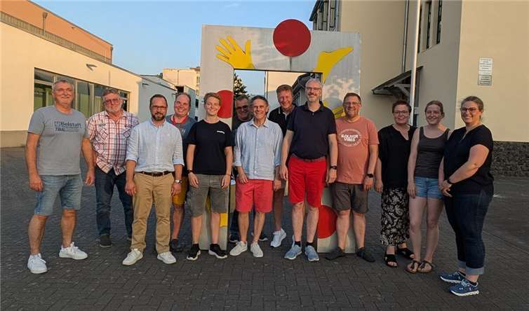 Der neue Vorstand der KG Unkel. Foto: H. Walbröhl