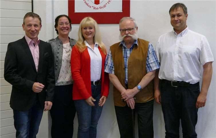 Neuer Vorstand gewählt Der neue Vorstand der K.K. Funken Rot-Weiß.privat
