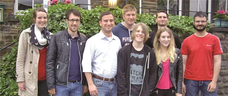 Der neue Vorstand der Kreis Jusos. privat