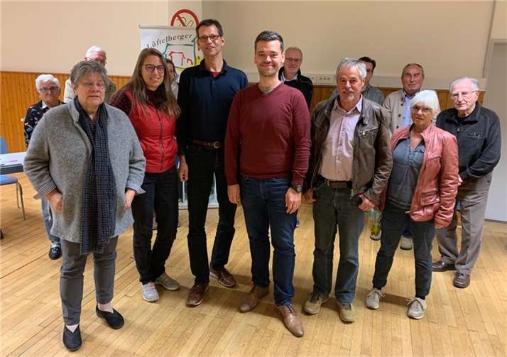 Der neue Vorstand der Lüftelberger Dorfgemeinschaft.Foto: privat