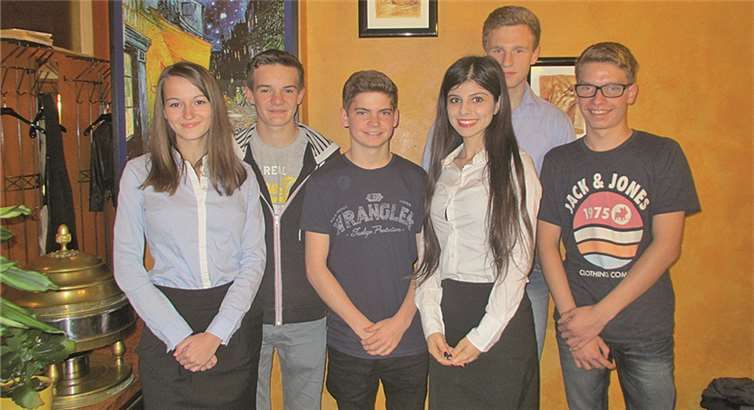 Der neue Vorstand der Schüler Union Neuwied. privat