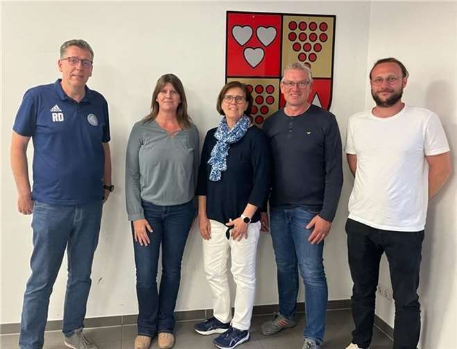 Der neue Vorstand der SpVgg Burgbrohl.  Foto: privat