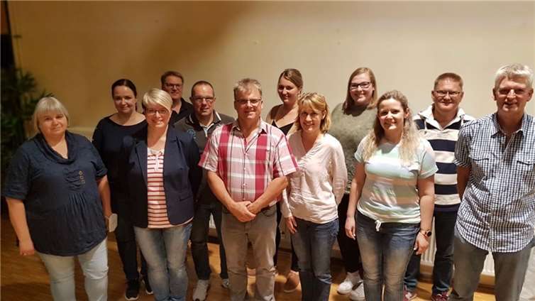 Der neue Vorstand der Stadtsoldaten Meckenheim. Foto: privat