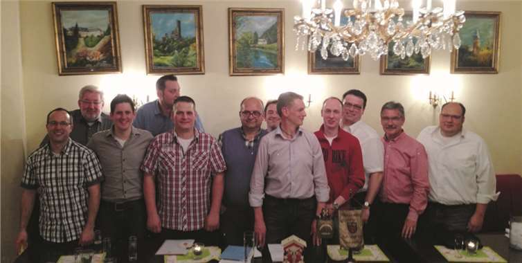 Der neue Vorstand der Stadtsoldaten „Rut Wiess“ wurde bei der Jahreshauptversammlung gewählt.privat