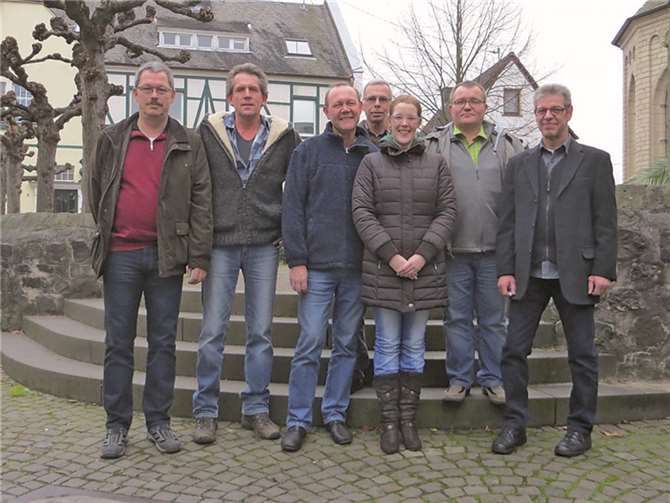 Der neue Vorstand des Arbeitskreises Erpeler Vereine e. V. privat