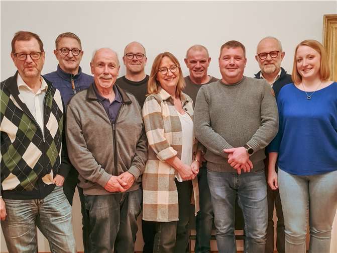 Der neue Vorstand des Bürgervereins Scheuren. Foto: Lea Adenauer